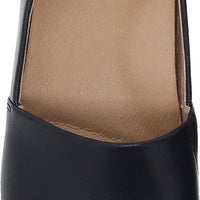 Top view Women's Dansko Footwear style name Larisa in color Black Milled Nappa. Sku: 2036-020200