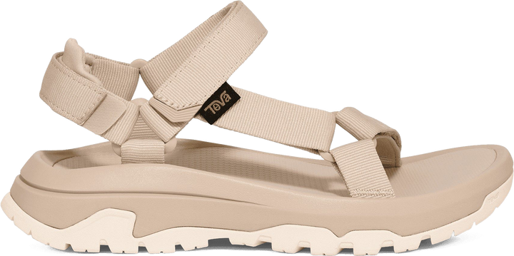 Quarter turn view Women's Teva Footwear style name Hurricane XLT3 in color Oyster. Sku: 1173671-OYS