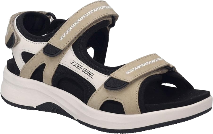 Quarter turn view Women's Josef Seibel Footwear style name Estelle 02 in color Beige. Sku: 97302-380202