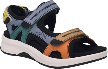 Quarter turn view Women's Josef Seibel Footwear style name Estelle 02 in color Multi. Sku: 97302-380900