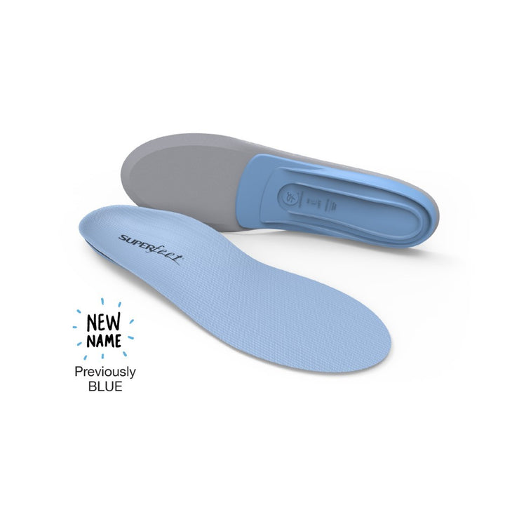 Unisex Superfeet All-Purpose Support Medium Arch (Blue) in Blue. Sku: BLUE