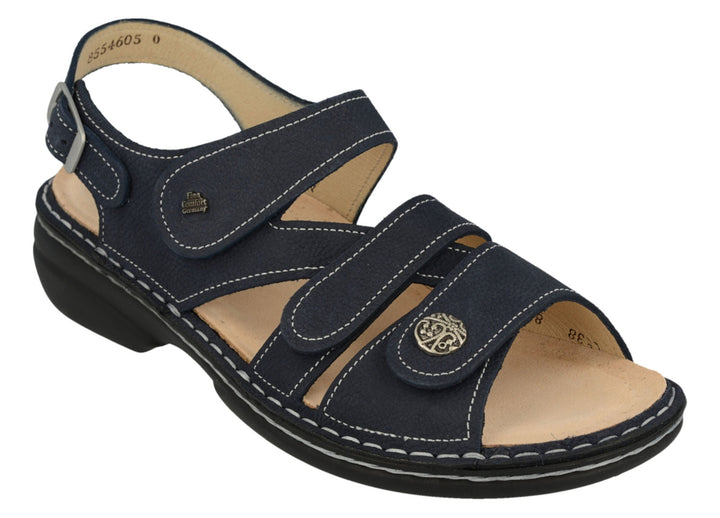 Women's Finn Comfort Gomera in Lake Nubuck. Sku: 82562-390087