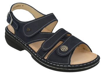 Women's Finn Comfort Gomera in Lake Nubuck. Sku: 82562-390087